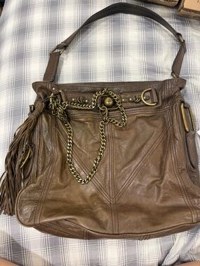 Vintage Juicy Couture large leather bag